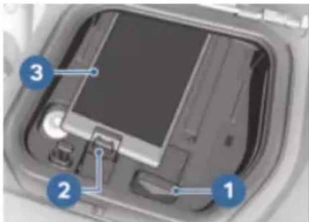 BMW R 1250 RT (2020) - Retrait du smartphone - 1