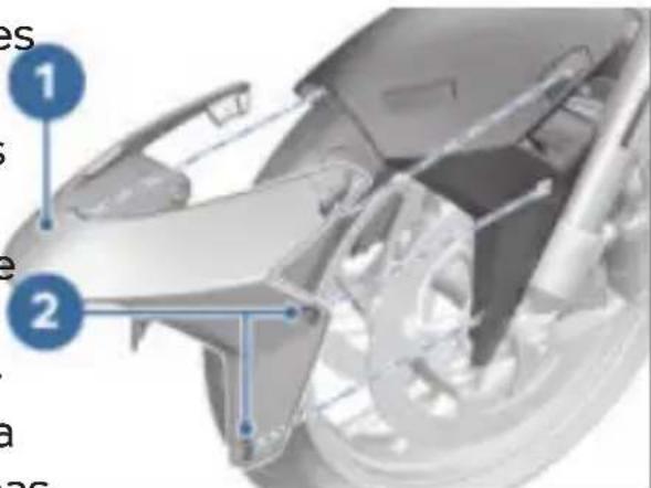 BMW R 1250 RT (2020) - Déposer la roue avant - 2