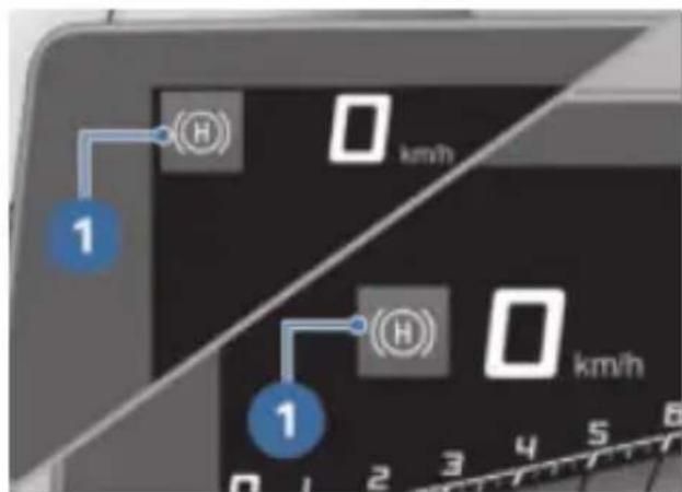 BMW R 1250 RT (2020) - Activer et désactiver le Hill Start Control - 1