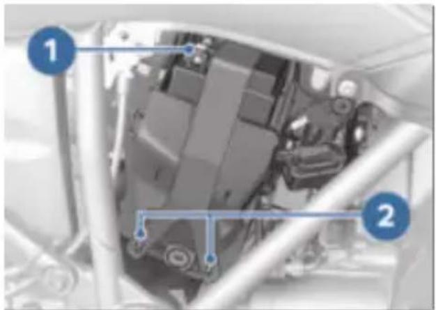 BMW R 1250 RT (2020) - Débranchement incorrect de la batterie - 4