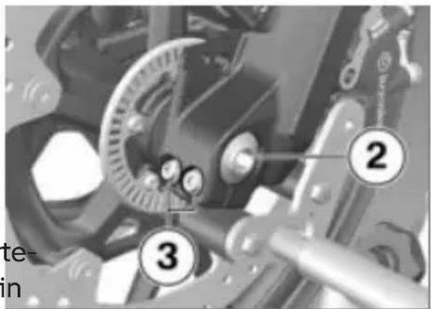 BMW F 750 GS (2020) - Compression involontaire des plaquettes de frein - 1
