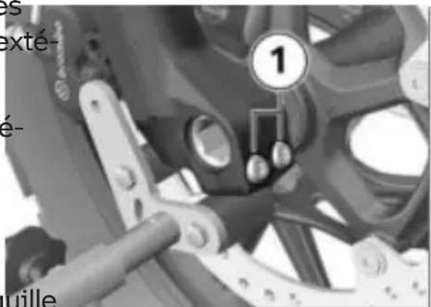 BMW F 750 GS (2020) - Compression involontaire des plaquettes de frein - 2