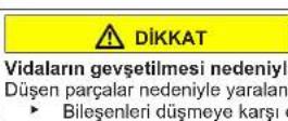 SIEMENS GS36NBWFV - Kapinin ust mentesesinin degistirilmesi (gostergeli kapi) - 8