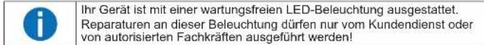 SIEMENS GS36NBWFV - Austauschen des LED-Oberlichts - 1
