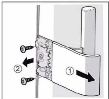 SIEMENS GS36NBWFV - Ta bort Easy opening handle - 1
