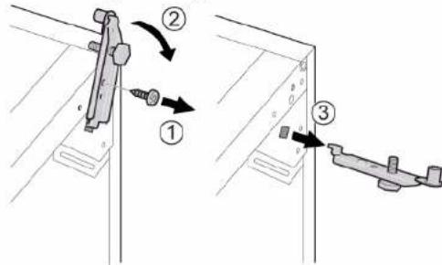 SIEMENS GS36NBWFV - Sustituir la bisagra inferior de la puerta - 2