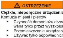 SIEMENS GS36NBWFV - Wymiana dolnego zawiasu drzwiczek - 2