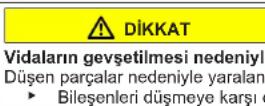 SIEMENS GS36NBIFV - Kapinin üst menteşesinin degiistirilmesi - 8
