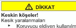 SIEMENS GS36NBIFV - Kapinin üst menteşesinin degiistirilmesi - 4