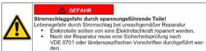 SIEMENS GS36NBIFV - Austauschen des LED-Oberlichts - 2