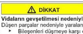 SIEMENS GS36NBIFV - Kapinin ust mentesesinin degistirilmesi (gostergeli kapi) - 8