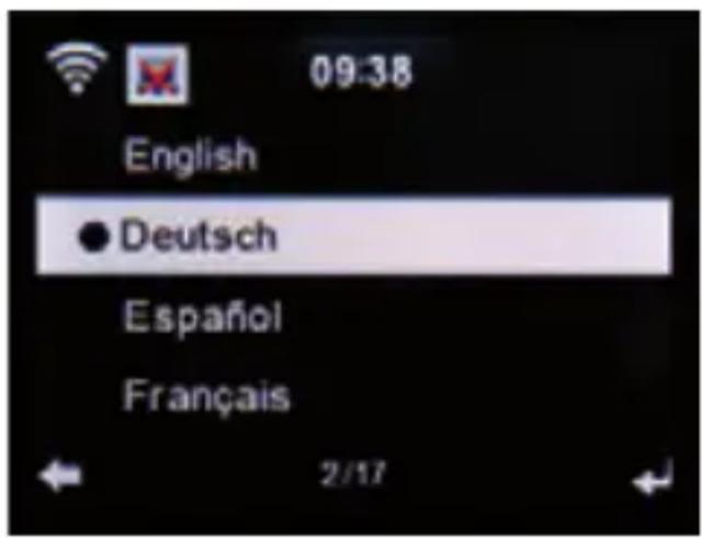 Imperial Dabman i200 CD - Language (Langue) - 1