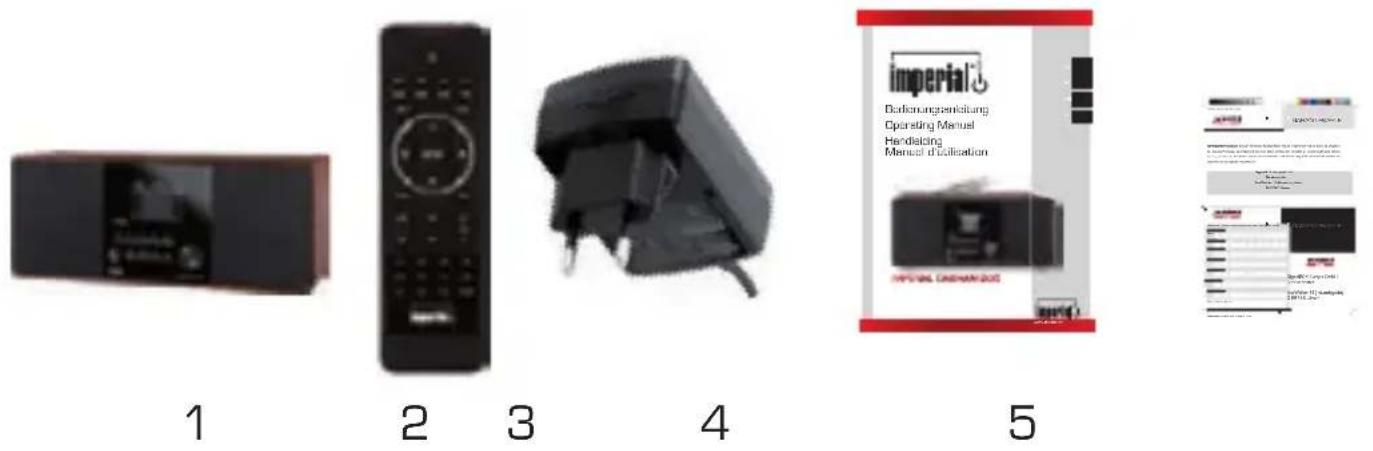 Imperial Dabman i200 CD - LIEFERUMFANG - 1