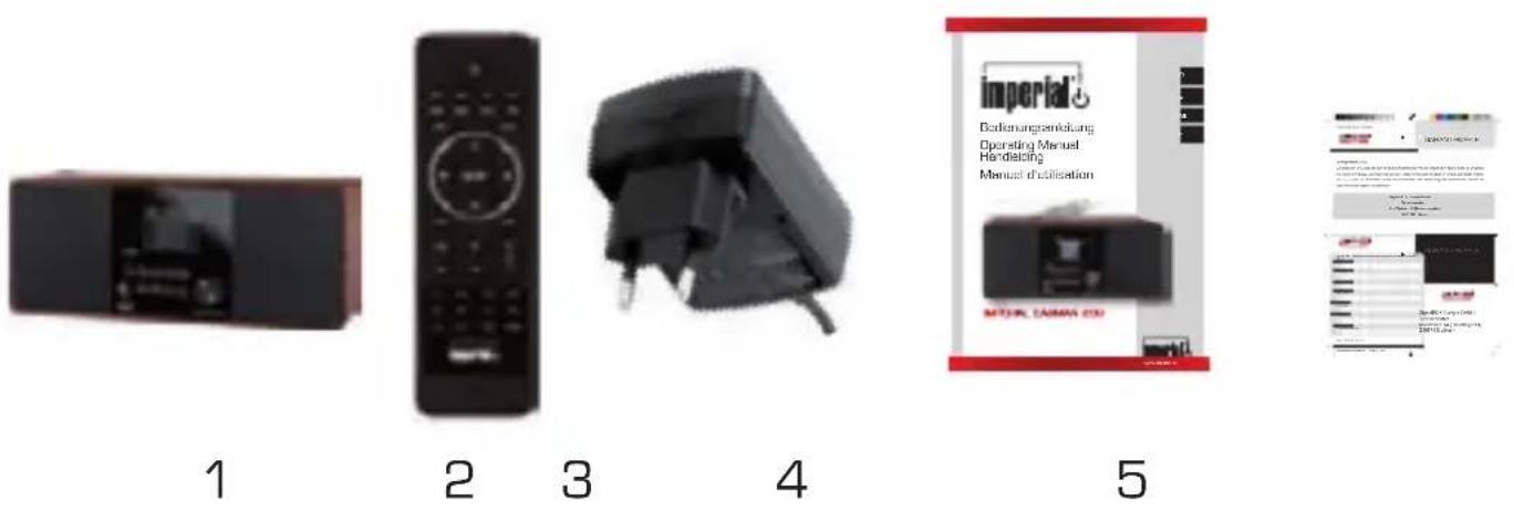 Imperial Dabman i200 CD - VERPAKKINGSINHOUD - 1