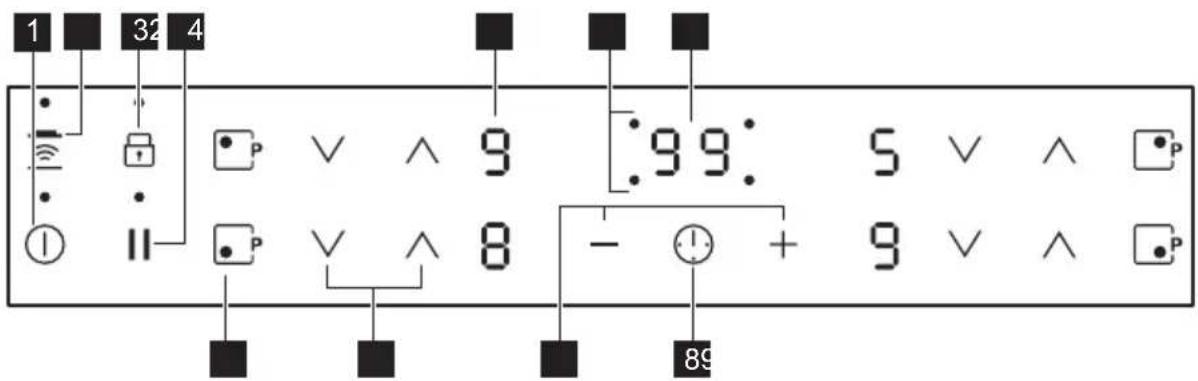 AEG IKR64301XB - 4.2Функционьные заимьпанени упраьеня - 1