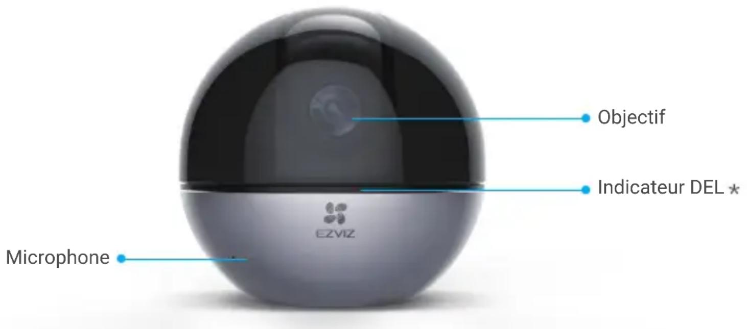 EZVIZ C6W - Contenu de l'emballage - 9