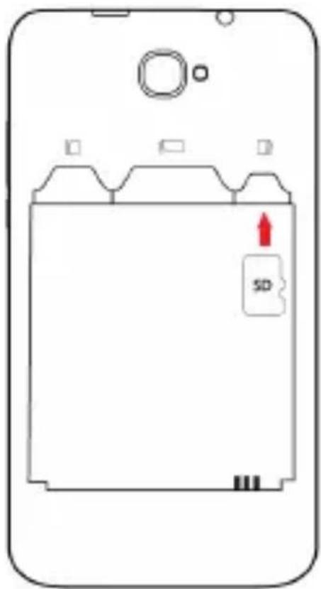 YEZZ Andy 4E2 - Поставете SIM картата и батерията - 6
