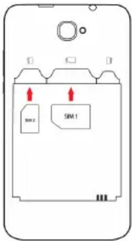 YEZZ Andy 4E2 - Installer la carte SIM et la batterie - 2