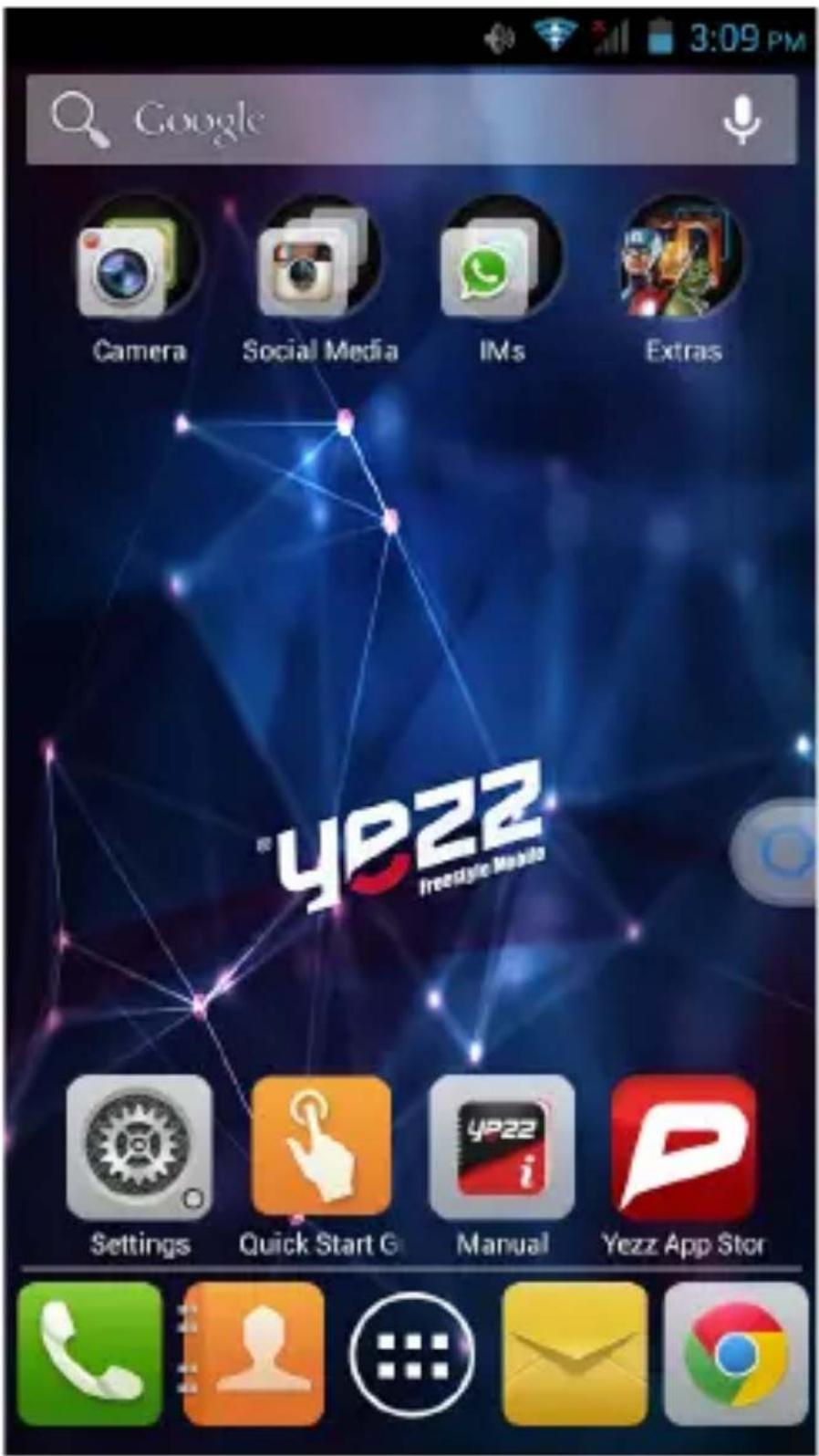 YEZZ Andy 6M - Екран - 1