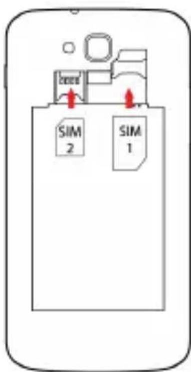 YEZZ Andy 6M - Installer la carte SIM et la batterie - 2
