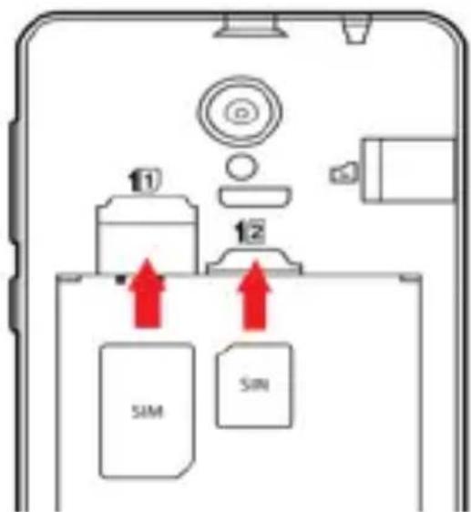 YEZZ Andy 4.5E LTE - Installer la carte SIM et la batterie - 2