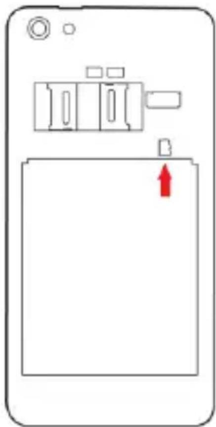 YEZZ Andy 4.7T - Insertar una tarjeta de memoria (opcional) - 2