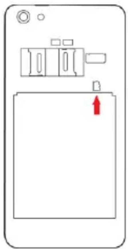 YEZZ Andy 4.7T - Insert a memory card (optional) - 3