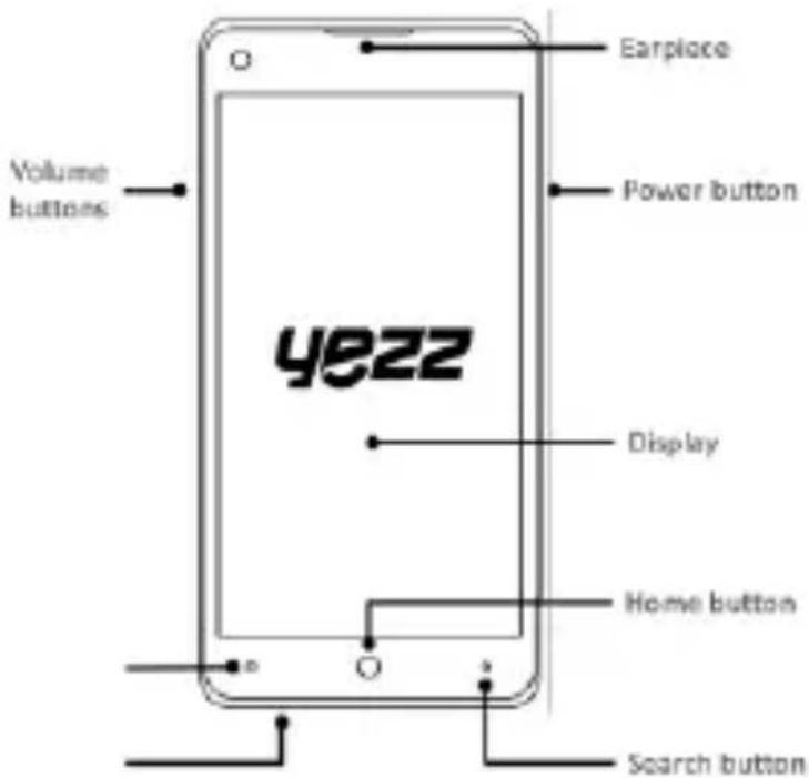 YEZZ Andy 4.7T - Phone layout - 1