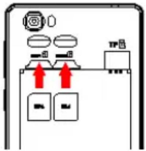 YEZZ Andy 5M - Installer la carte SIM et la batterie - 3
