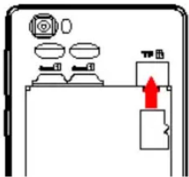 YEZZ Andy 5M - Insert a memory card (optional) - 2