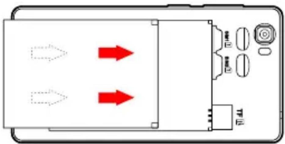 YEZZ Andy 5M - Installer la carte SIM et la batterie - 4