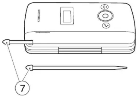 TOSHIBA Portégé G910 - Retrait et réinsertion du stylet - 1