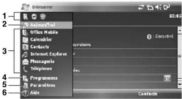 TOSHIBA Portégé G910 - Menu Demarrer - 2