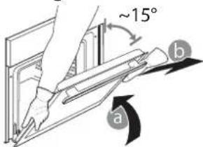 WHIRLPOOL W6 OM5 4S1 P - REMOVING AND REFITTING THE DOOR - 2