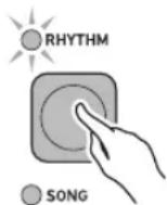 CASIO Casiotone CTS100 - Lecture d'un rythme - 1