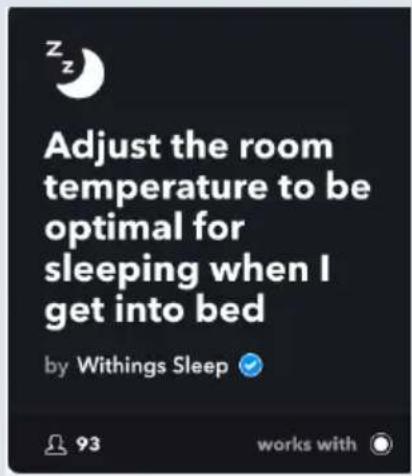 WITHINGS Sleep Analyzer - Activer IFTTT - 2