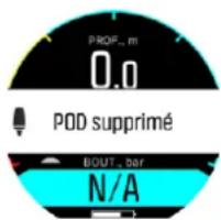 SUUNTO D5 - Pour désappairer et-retirer votreTankPOD pour un gaz spécifique depuis le menu : - 4