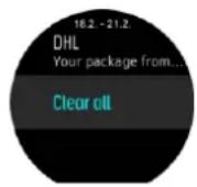 SUUNTO D5 - Historique des notifications - 2