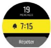 SUUNTO D5 - Comment régler le réveil - 2