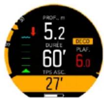 SUUNTO D5 - Dépassement du plafond de décompression - 1