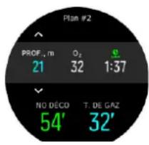 SUUNTO D5 - Planifier des plongées supplémentaires - 1