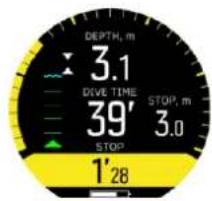 SUUNTO D5 - Paliers de sécurité - 1