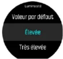 SUUNTO D5 - Comment changer la luminosité de l'écran - 1