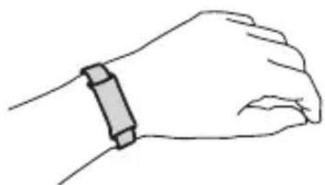ALCATEL Moveband MB12 - Mettre le MOVEBAND MB12 au poignet - 2
