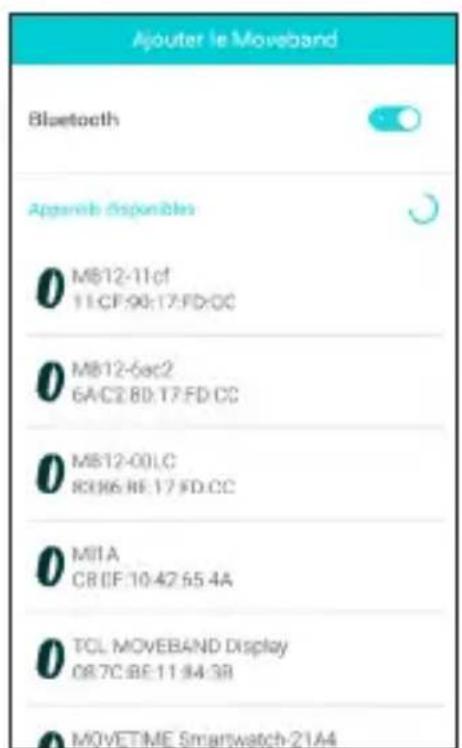 ALCATEL Moveband MB12 - Associé votre MOVEBAND - 2