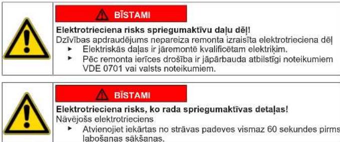 SIEMENS KG36NNLE0N - Durvju augsejās viruses nomaina (durvis ar displeju) - 6