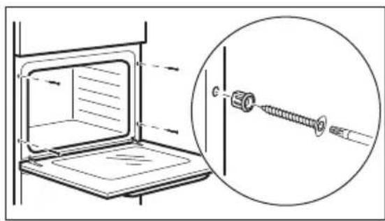ZANUSSI ZOHNC0K1 - Fijación delorno almueble - 1