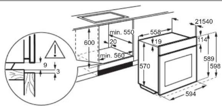 ZANUSSI ZOHNC0K1 - Encastrement - 1