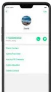 OPPO R15 Pro - 6,2. Modifier et supprimer un contact - 2