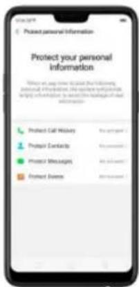 OPPO R15 Pro - 11,3. Permissions d'application - 2